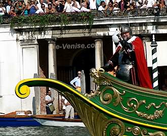 Regata Storica, le Général Da Mar, plus vrai que nature !