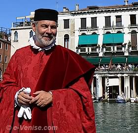 Membre de l'Association Venezia et Venice à la Regata Storica 2007