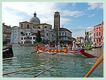 Canottieri lors de la Regata Storica, la régate historique de Venise 2008