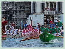 La régate des Caorline à la Regata Storica, la régate historique de Venise 2008