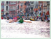 La régate des Caorline à la Regata Storica, la régate historique de Venise 2008