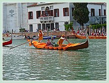 Le Cortège historique lors de la Regata Storica, la régate historique de Venise 2008