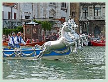 Le Cortège historique lors de la Regata Storica, la régate historique de Venise 2008