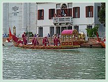 Le Cortège historique lors de la Regata Storica, la régate historique de Venise 2008