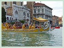 Le Cortège historique lors de la Regata Storica, la régate historique de Venise 2008