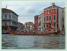 Le Cortège historique lors de la Regata Storica, la régate historique de Venise 2008