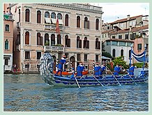 Le Cortège historique lors de la Regata Storica, la régate historique de Venise 2008