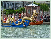 Le Cortège historique lors de la Regata Storica, la régate historique de Venise 2008