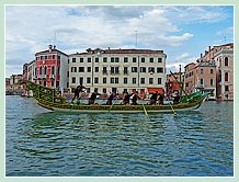 Le Cortège historique lors de la Regata Storica, la régate historique de Venise 2008