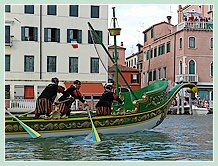 Le Cortège historique lors de la Regata Storica, la régate historique de Venise 2008