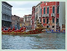 Le Cortège historique lors de la Regata Storica, la régate historique de Venise 2008