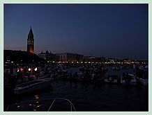 Fête du Redentore 2008 à Venise - Le Bassin de Saint Marc devant le Campanile