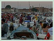 Fête du Redentore 2008 à Venise - Le Bassin de Saint Marc devant la Riva degli Schiavoni