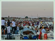 Fête du Redentore 2008 à Venise - Le Bassin de Saint Marc devant la Riva degli Schiavoni