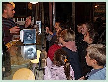 Les enfants lors de la F&ecirc;te de la Saint Martin à Venise