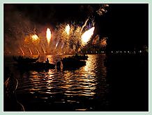 Le Feu d'Artifice de la Fête du Redentore 2008 à Venise
