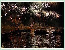 Le Feu d'Artifice de la Fête du Redentore 2008 à Venise