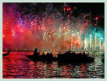 Le Feu d'Artifice du Redentore à Venise