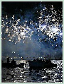 Le Feu d'Artifice de la Fête du Redentore 2008 à Venise