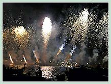 Le Feu d'Artifice de la Fête du Redentore 2008 à Venise