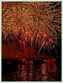 La Fête du Rédempteur à Venise : le Feu d'Artifice sur le Canal de la Giudecca