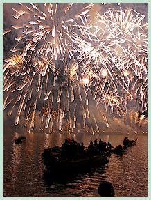 Le Feu d'Artifice de la Fête du Redentore à Venise