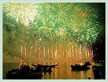 Le Feu d'Artifice de la Fête du Redentore 2008 à Venise