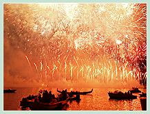 Le Feu d'Artifice de la Fête du Redentore 2008 à Venise