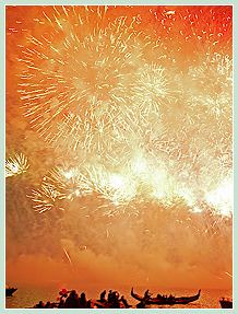 Le Feu d'Artifice de la Fête du Redentore 2008 à Venise