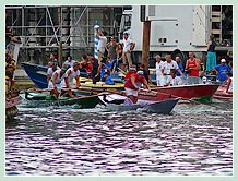 La Regata des Mascarete à la Regata Storica, la régate historique de Venise 2008
