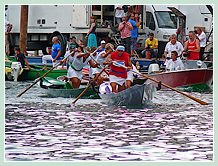 La Regata des Mascarete à la Regata Storica, la régate historique de Venise 2008