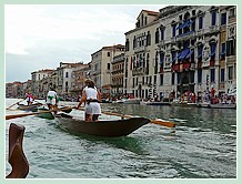 La Regata des Mascarete à la Regata Storica, la régate historique de Venise 2008