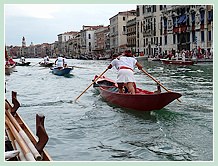 La Regata des Mascarete à la Regata Storica, la régate historique de Venise 2008