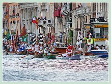 La Regata des Mascarete à la Regata Storica, la régate historique de Venise 2008