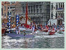 La Régate des Pupparini à la Regata Storica, la régate historique de Venise 2008