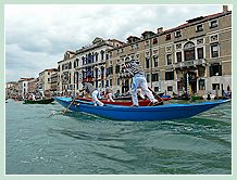 La Régate des Pupparini à la Regata Storica, la régate historique de Venise 2008