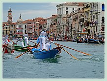 La Régate des Pupparini à la Regata Storica, la régate historique de Venise 2008