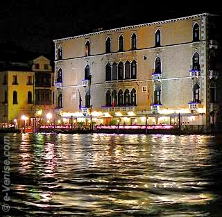 Hôtel Gritti Palace 5 cinq étoiles luxe à Venise vue sur le grand canal