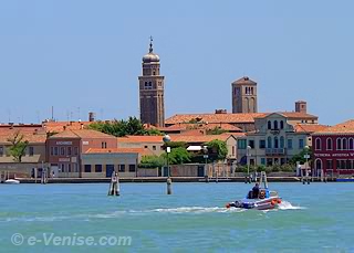 L'île de Murano, Campaniles et fourneaux !