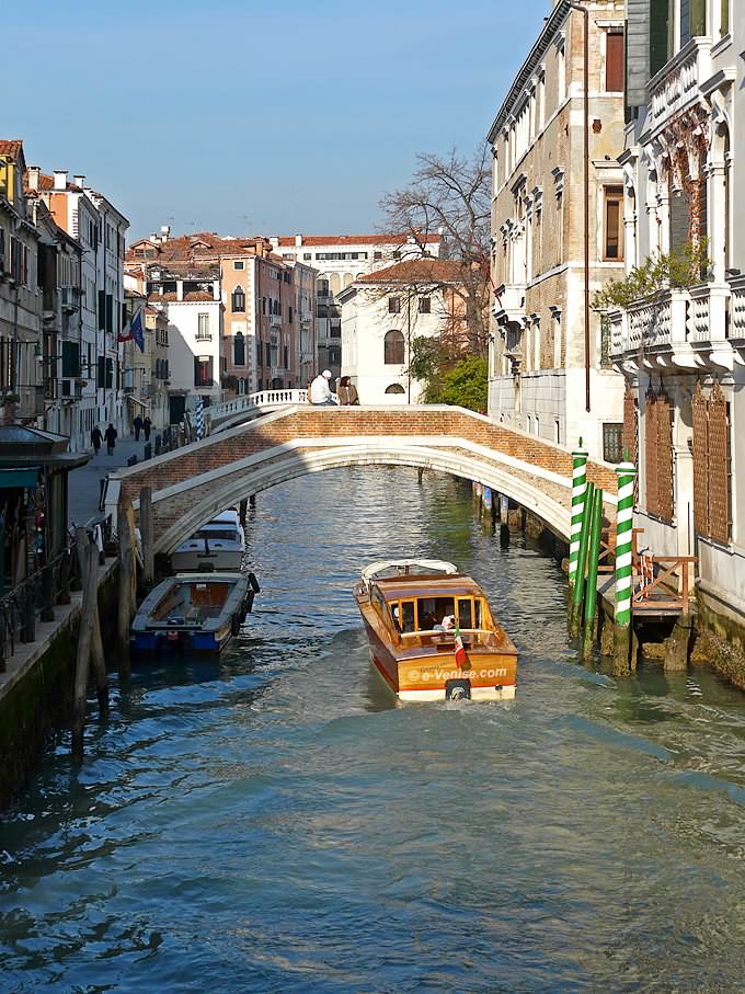 rio de san lorenzo venise ponte lion