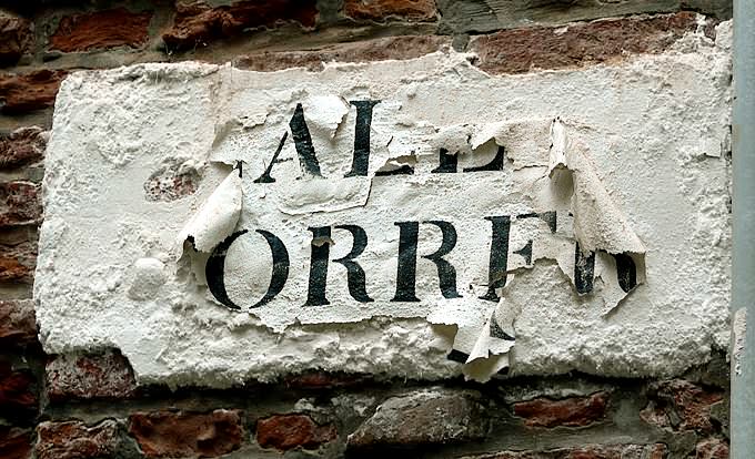 nizioleto calle correr cannaregio Venise