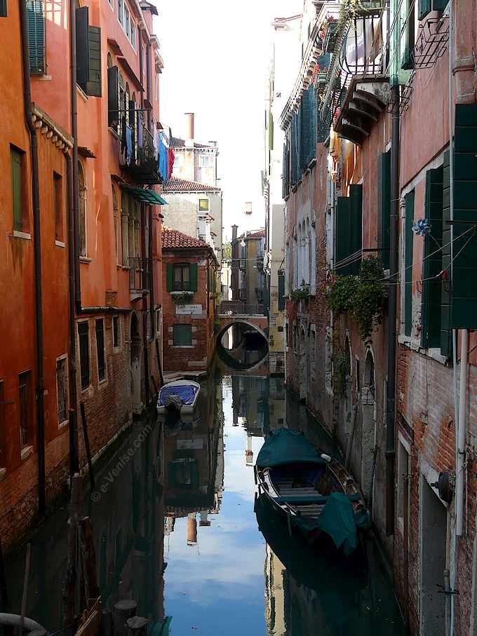 Rio San Boldo à Venise Sestiere de Santa Croce