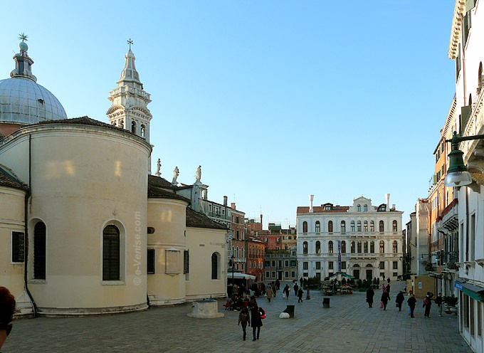 campo eglise campanile santa maria formosa castello venise