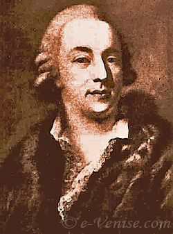 Portrait de Giacomo Casanova Portrait de Giacomo Casanova