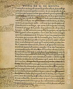 Les Essais annotés par Michel de Montaigne