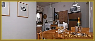 La cuisine de la Casa dei Bombardieri à Venise.