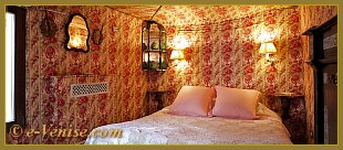 La première chambre de l'appartement du Palazzo Sansovino Rota