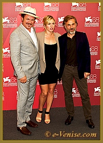 John C. Reilly, Kate Winslet et Christoph Waltz à La Mostra du Cinema de Venise 68e édition internationale du film