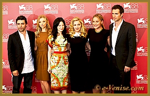 Oscar Isaac, Natalie Dormer, Andrea Riseborough, Madonna, Abbie Cornish, James d'Arcy à La Mostra du Cinema de Venise 68e édition internationale du film