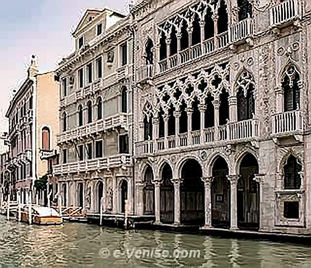 Palazzo Ca' d'Oro Grand Canal Venise